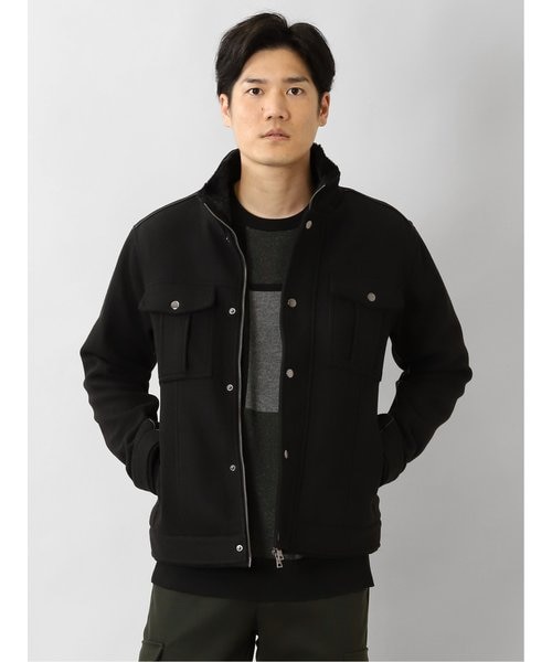 セマンティックデザイン ウールライク B3アウター｜セマンティック