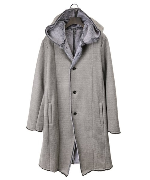 セマンティックデザイン フェイクムートン フードアウター