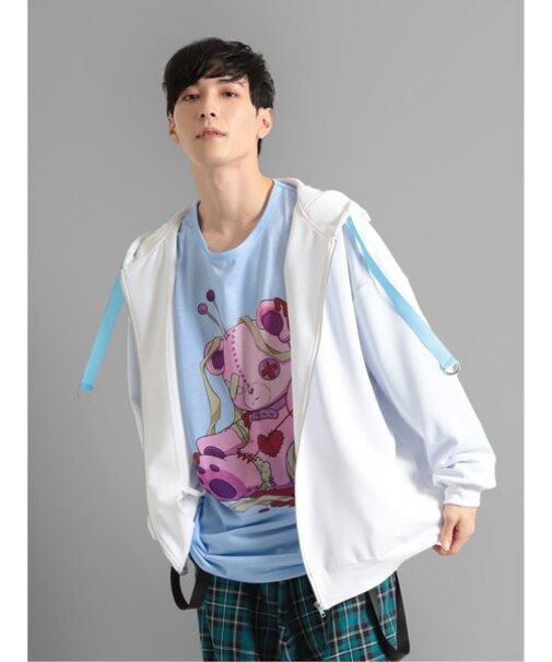 SD×PSYCHONATION サイコうさ耳 BIGパーカー