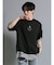 フェイクレイヤード クルーネック半袖BIGＴシャツ
