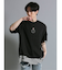 フェイクレイヤード クルーネック半袖BIGＴシャツ