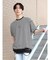 フェイクレイヤード クルーネック半袖BIGＴシャツ