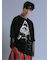 SD×PSYCHONATION フェイクレイヤード メッシュ クルー長袖BIGTシャツ