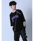 SD×PSYCHONATION チェーン付き スパイダー クルー半袖Tシャツ