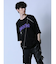 SD×PSYCHONATION チェーン付き スパイダー クルー半袖Tシャツ