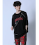 SD×PSYCHONATION チェーン付き スパイダー クルー半袖Tシャツ