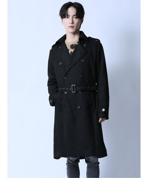 ストレッチ トレンチコート｜セマンティックデザインの通販｜&mall
