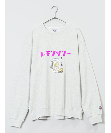 YOIDORE レモンサワー クルーネックスエット