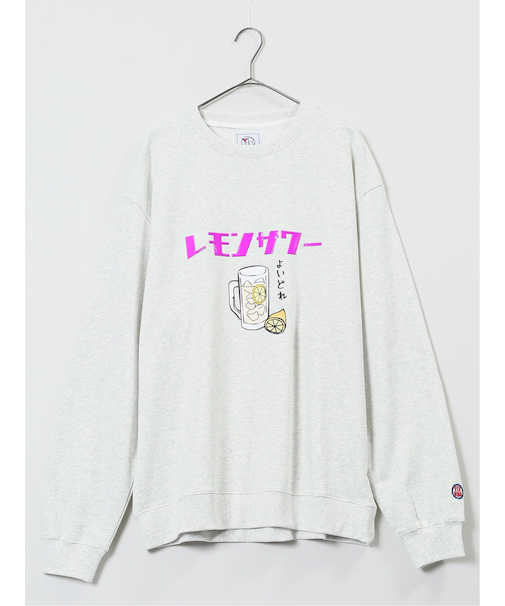 YOIDORE レモンサワー クルーネックスエット