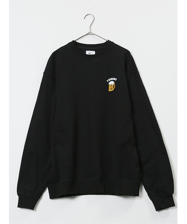 YOIDORE とりあえずビール クルーネックスエット