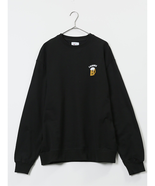 YOIDORE とりあえずビール クルーネックスエット