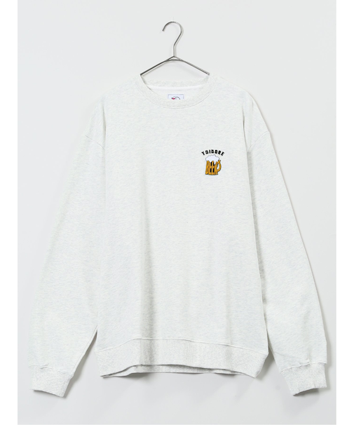 YOIDORE とりあえずビール クルーネックスエット