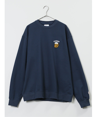 YOIDORE とりあえずビール クルーネックスエット