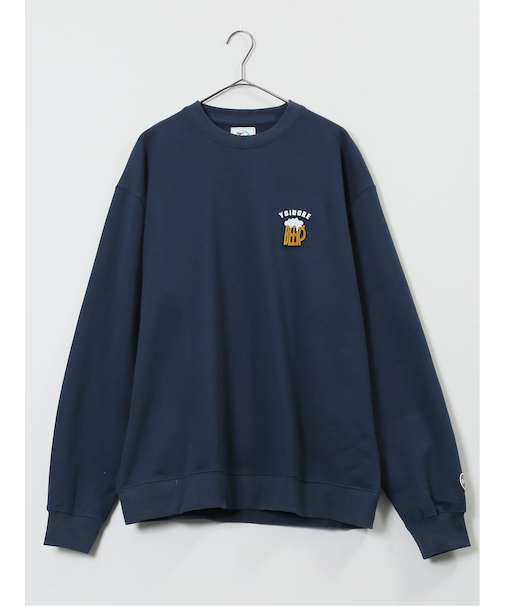 YOIDORE とりあえずビール クルーネックスエット