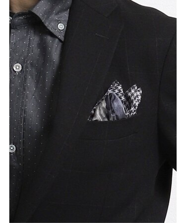 m.f.エディトリアル MADE IN ITALY ヘムカラーパネル シルクチーフ