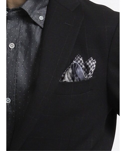 m.f.エディトリアル MADE IN ITALY ヘムカラーパネル シルクチーフ