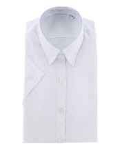 抗ウイルス形態安定 レギュラーカラー半袖シャツ