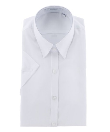 抗ウイルス形態安定 レギュラーカラー半袖シャツ