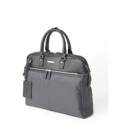 m.f.エディトリアル 千鳥×シボ 2WAY ブリーフバッグ A4対応