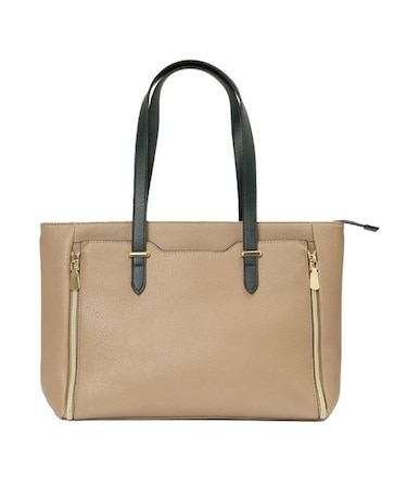 外ファスナー付き トートバッグ A4対応