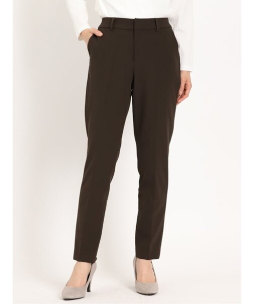 ダブルクロス セットアップ テーパードパンツ 茶