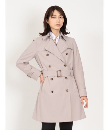 ベーシック ダブルトレンチコート