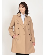 ベーシック ダブルトレンチコート