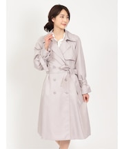 着流し ダブルトレンチコート