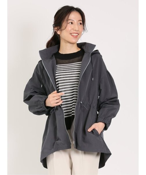 ミニリップストップ フードブルゾン