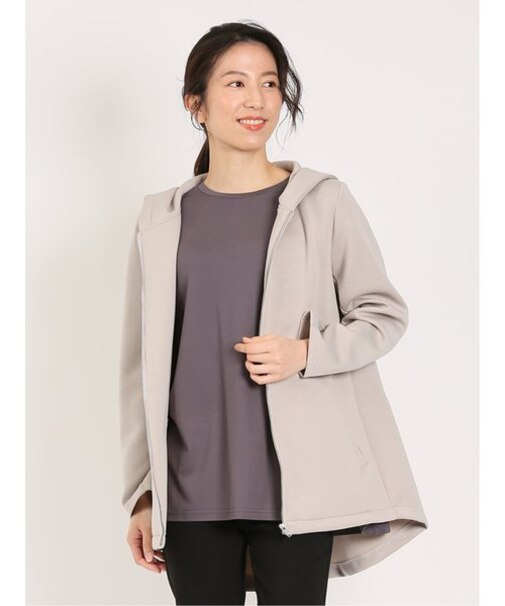 バックフレアー 長袖パーカー