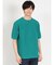 クルーネック半袖ニット&Tシャツ アンサンブル