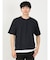kaule 裾フェイクレイヤード クルーネック半袖Ｔシャツ