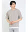 kaule 裾フェイクレイヤード クルーネック半袖Ｔシャツ