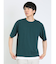 kaule 裾フェイクレイヤード クルーネック半袖Ｔシャツ