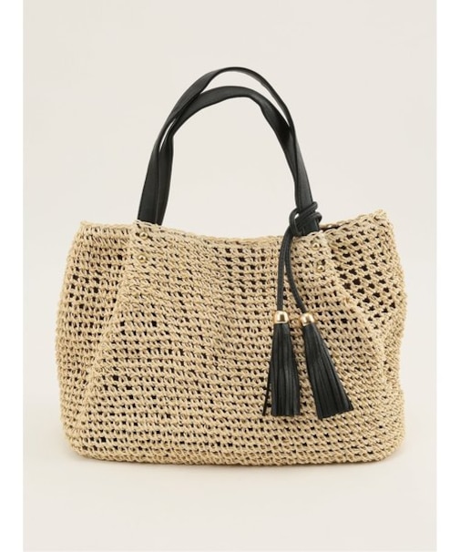 タッセル付 トートバッグ A4対応