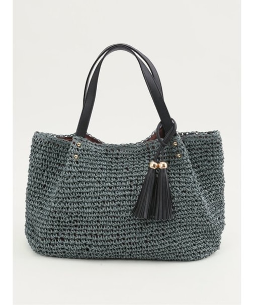 タッセル付 トートバッグ A4対応