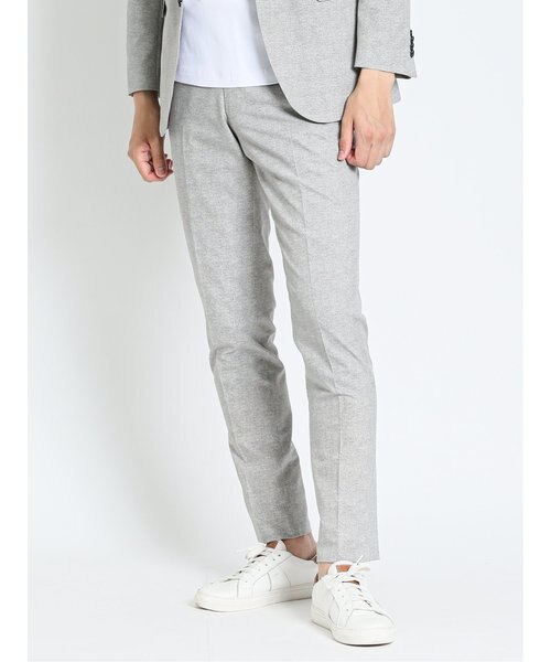 クールドッツ ストレッチ スリムフィット ノータックパンツ