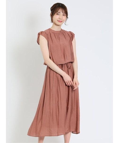 マーブルワルツ/MARBLE WALTS 袖フリル ワンピース