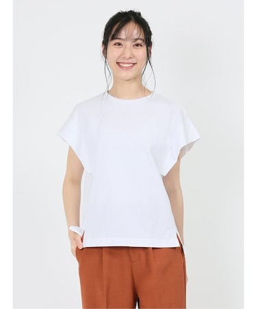コットン フレンチスリーブ Tシャツ