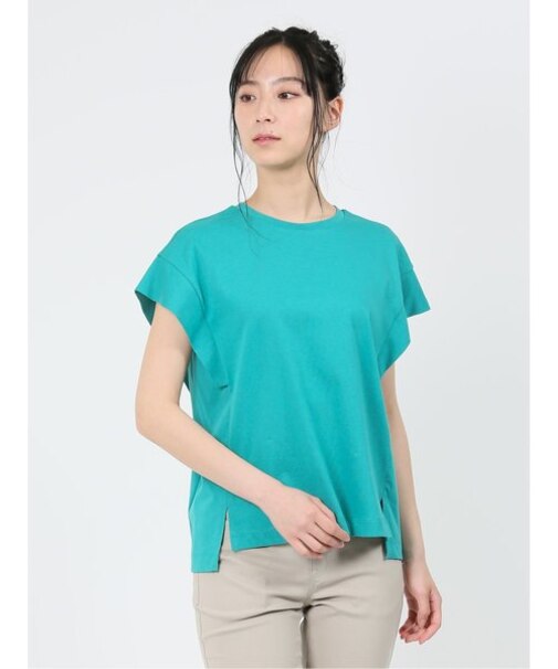 コットン フレンチスリーブ Tシャツ