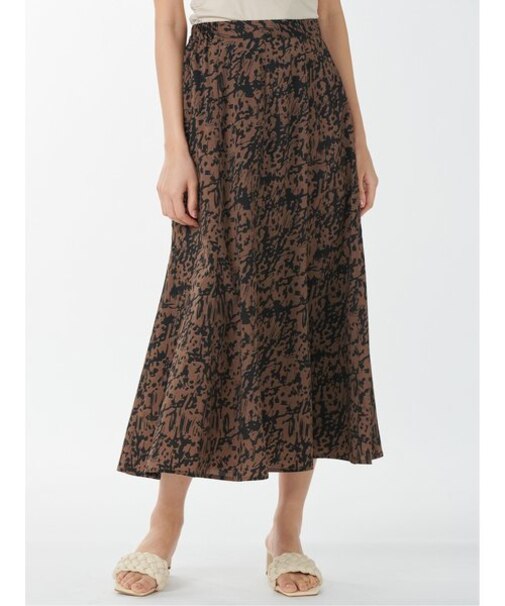 プリント マーメイドスカート