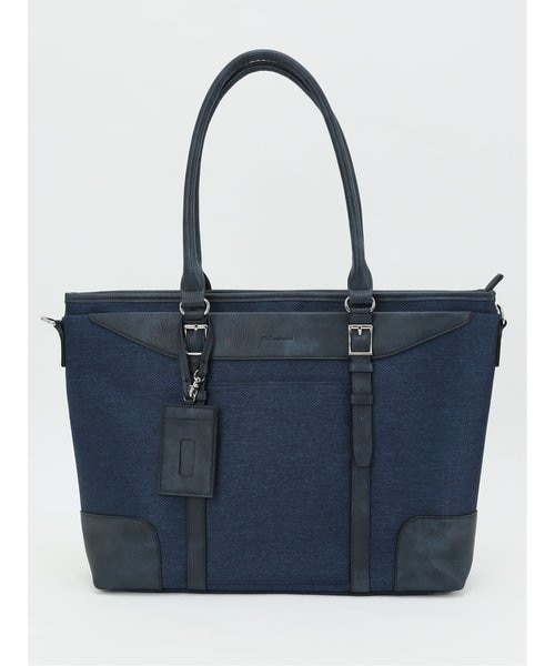 杢ツイル配色 2WAYトートバッグ A4対応｜エムエフエディトリアルの通販