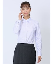 【WEB限定】形態安定ストレッチ レギュラーカラー長袖シャツ