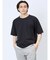 リップル レイヤード風 クルーネック半袖Tシャツ