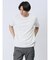ふくれチェック クルーネック半袖Ｔシャツ