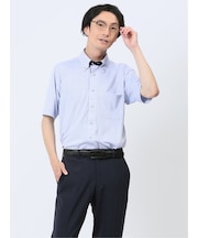 Biz クールパス ボタンダウン半袖 ビズシャツ