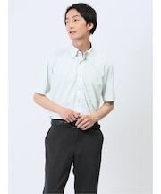 Biz クールパス ボタンダウン半袖 ビズシャツ