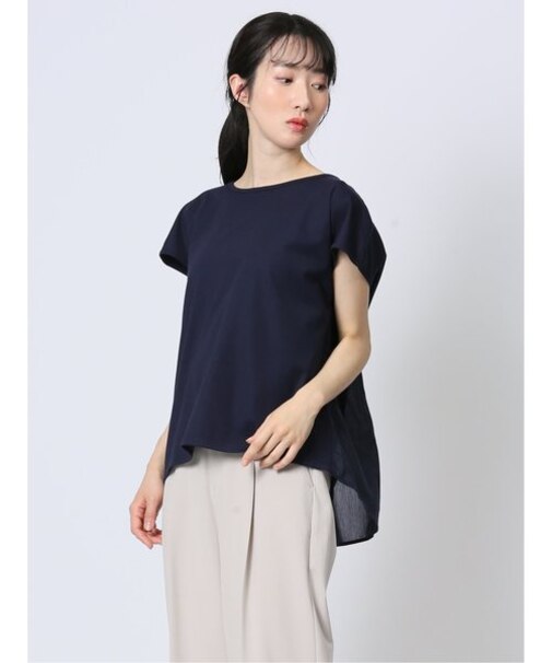 接触冷感 ドッキングプルオーバー