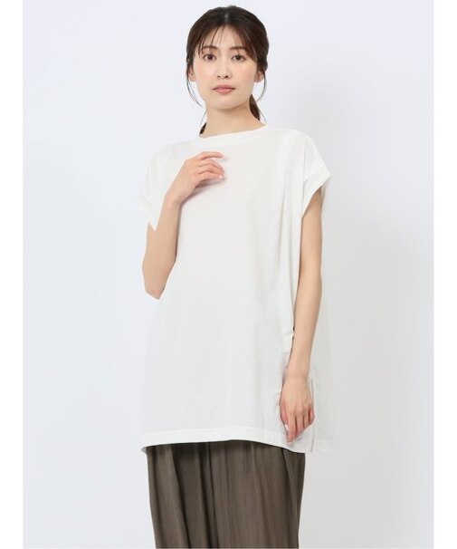 ハンチ/HUNCH COOL TOUCH ショルダータックトップス