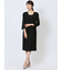 ウーリッシュ カシュクールワンピース 黒(セットアップ可能)
